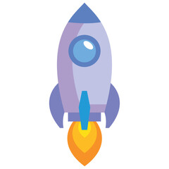 Sticker - start up rocket