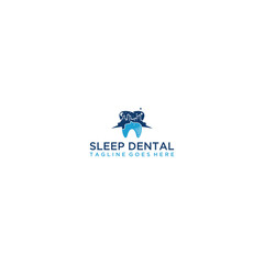 Poster - Sleep Dental Logo Design .