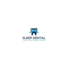 Poster - Sleep Dental Logo Design .