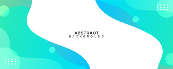 Poster - Abstract blue background with waves. Modern template banner with gradient color. New design for 2022-2023