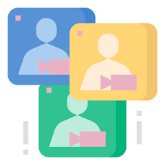 Poster - collaboration apps icon