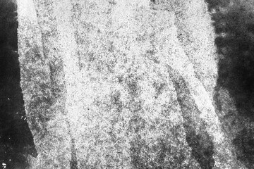 Poster - black and white texture of old paper with water stains as a background.