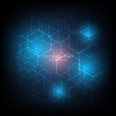 Fototapete - Hi-tech digital technology futuristic circuit digital. Abstract futuristic design. artificial intelligence. Modern futuristic design. Global network connection technology. vector illustration.