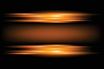 Wall Mural - abstract bright gold background. elegant .moving fast neon golden light particles