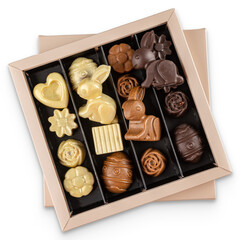 Wall Mural - Set of assorted chocolates