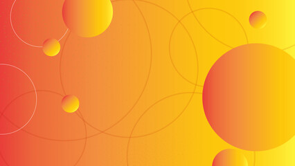 Abstract gradient orange modern design background