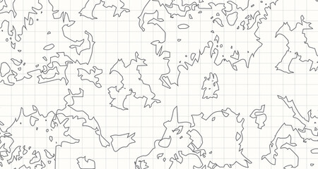 Poster - The modern topographic line contour map. Abstract topographic map pattern. Modern texture decoration elements. 2022-2023