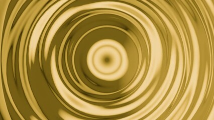 Poster - Liquid Round Tunnel. Design. Calm animation with liquid circular tunnel. Liquid surface with wavy round rings