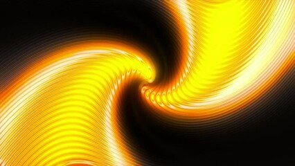 Poster - Animation of bright swirling stream of energy. Motion. 3D swirling flow of energy on black background. Luminous bright stream of energy moves in swirling spiral