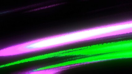 Wall Mural - beautiful stripes of aurora borealis all over the night sky. motion. blinking colorful lines of the 