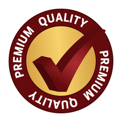 Wall Mural - Premium Quality Button Label