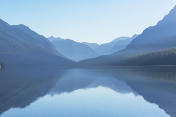 Wall Mural - Bowman lake