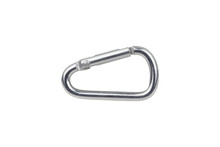 Metal Carabiner  Isolate,  Transparent Background
