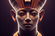 Egyptian god osiris. Generative AI