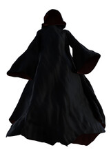 Cloak Ghost Isolated On A Transparent Background, 3d Render.