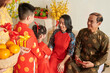 © DragonImages - Grandparents Accepting Tet Presents