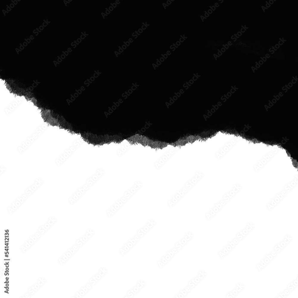 Ripped black paper across plain background, space for copy text, torn  papyrus texture, cut edges design Stock Illustration | Adobe Stock, image size:1000x1000