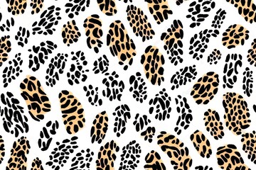 Sticker - writing pattern. striped, colorful leopard skin and hand lettering pattern on white background texture