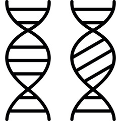 Canvas Print - Genetic Comparation Icon