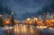 christmas winter village