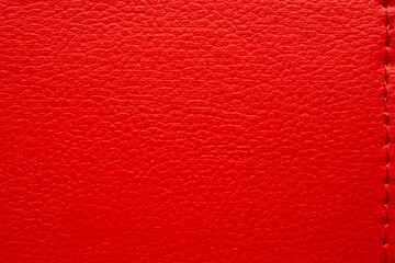 Wall Mural - Vintage red leather texture luxury background