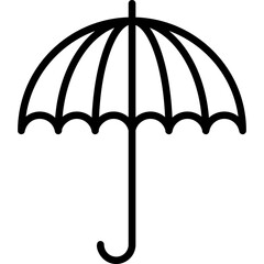 Wall Mural - Umbrella Icon