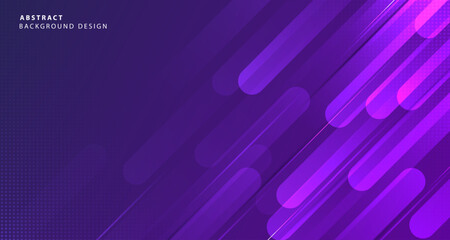 Leinwandbilder - Purple abstract art background. gradient shapes composition. dynamic shapes composition. vector design.