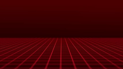 Poster - Digital technology background. Big data visualization. Dynamic field of luminous lines. Abstract background. 3d rendering. 4k animation.