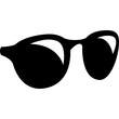 sunglasses silhouette glyph