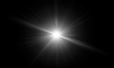 light flare, glowing light explodes. light effect. ray. shining sun, bright flash. special lens flar