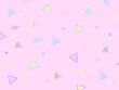 背景素材 レトロポップ,カラフル,かわいい ピンク Background material Retro pop, colorful, cute pink
