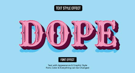 Poster - Vintage Editable Text effect Premium Vector