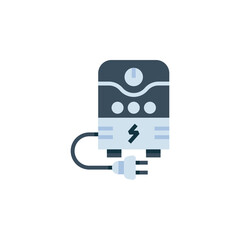 Fototapete - ups vector icon. computer component icon flat style. perfect use for logo, presentation, website, and more. simple modern icon design flat style