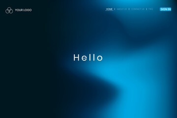 Wall Mural - Minimalist landing page background. Website UI design background. Minimalist homepage background. 