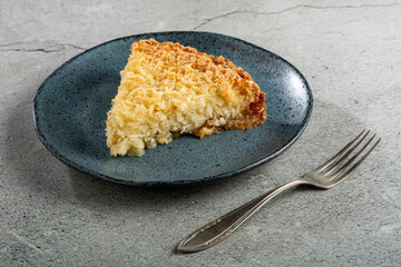 Poster - Delicious cassava cake on the table.