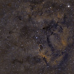 Wall Mural - nebula galaxy in space with dark background