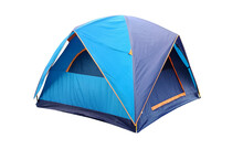 Blue Tent Isolated 