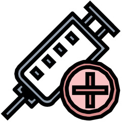 Poster - Injection Vector Icon