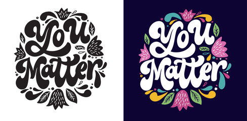 motivation cute hand drawn doodle lettering quote. lettering postcard, t-shirt design.
