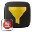 © Adriansyah - filter 3d icon illustration