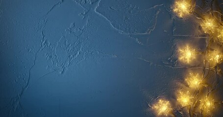 Wall Mural - christmas lights background