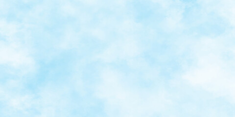 bright painted sky blue watercolor background, abstract blue sky with clouds, light blue background 