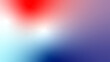 © Dipak - abstract red white blue tricolor flag gradient background