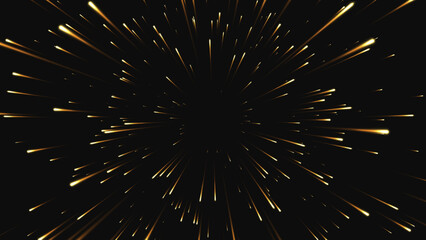 Wall Mural - light effect. star burst. gold glitter star or sun. vector background