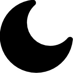 Canvas Print - Crescent Moon