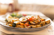 © Austockphoto - Close up shot of healthy vegetable based meal on kitchen table