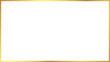 © i_fleurs - Rectangle golden frame for 16:9 work project , luxury gold border design for web, thumbnail, banner, cut out, png isolated on transparent background,