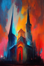 Peinture Eglise