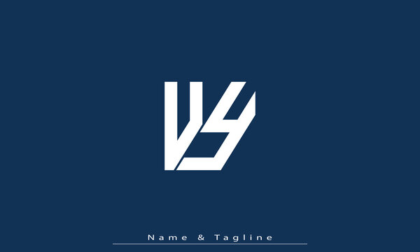 Alphabet letters Initials Monogram logo UY , YU