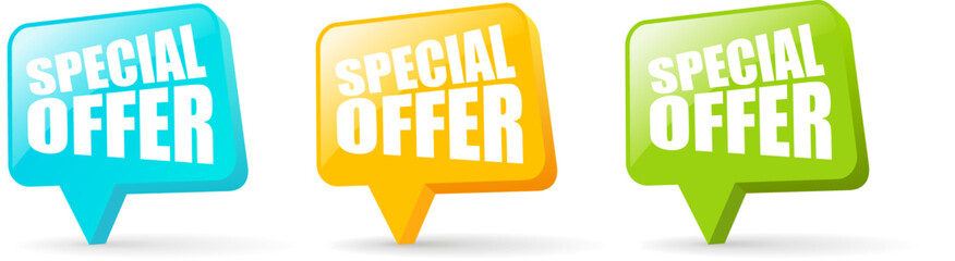 Poster - Special offer business icon